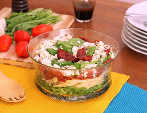 Receita perfeita e simples de salada para o verão